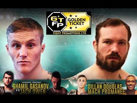 GTFP 7 - Golden Ticket Fight Promotions - Ash Walters Vs Stewart Shiel