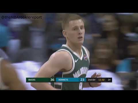 Donte DiVincenzo Rookie Debut |  Bucks vs Hornets 2018.10.18