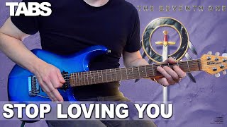 Toto - Stop Loving you | Guitar cover WITH TABS | + OUTRO SOLO &amp; LIVE ENDING