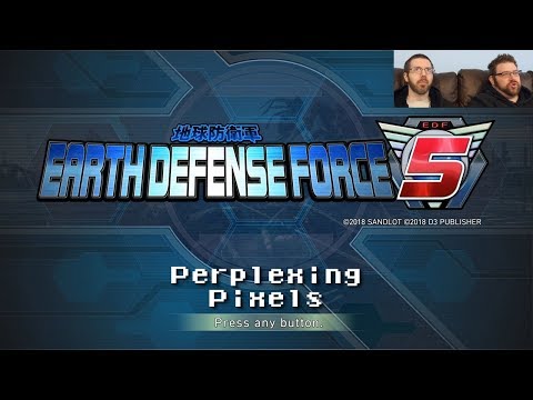 Perplexing Pixels: Earth Defense Force 5 (PS4 Pro) (review/commentary) Ep311