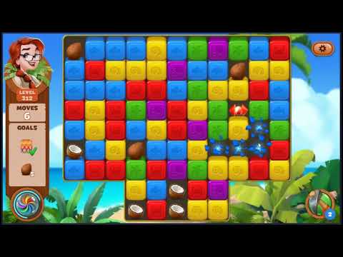 Lost Island Blast Adventure Level 312 - NO BOOSTERS 🏝️ | SKILLGAMING ✔️