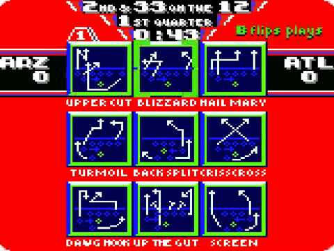 nfl blitz 2000 game boy color