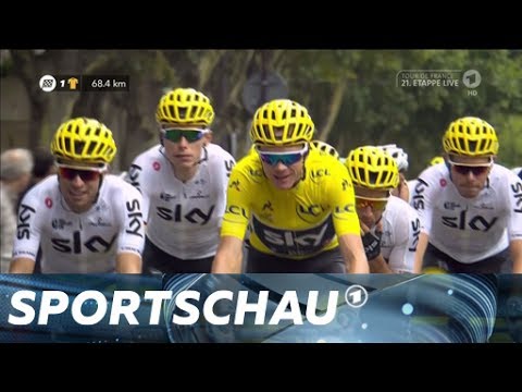 Tour de France: Froome triumphiert bei der Tour 2017, Groenewegen siegt im Sprint  | Sportschau