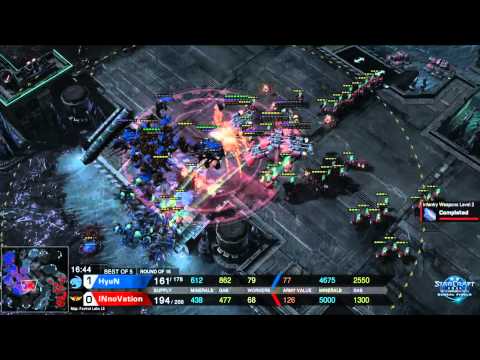 WCS Global Finals 2014 Starcraft 2 - Ro16 - Hyun vs Innovation