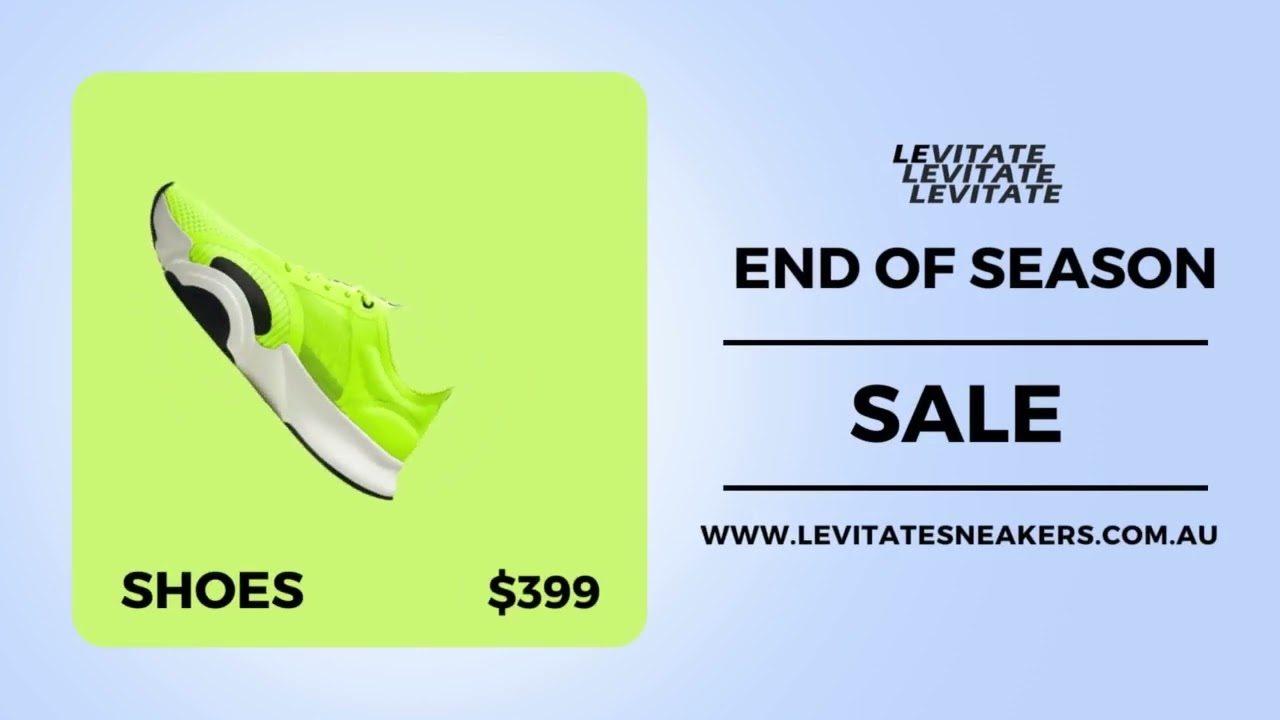 Levitate Sneakers: Sneaker Store in Perth - All Day Every Day