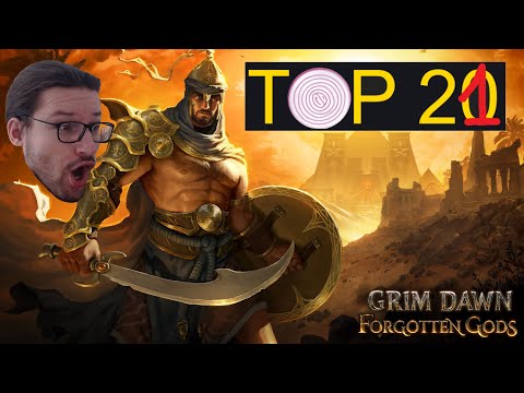 Grim Dawn Livestream - Making Tierlist for "Top 20 SC Builds" and checking out new UI