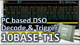 10BASE-T1S Decode & Trigger — MSO3124V Mixed Signal Oscilloscope