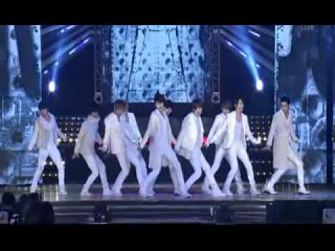 101229 Super Junior   Intro+Bonamana Live performance2010 SBS Gayo Daejun wmv   YouTube