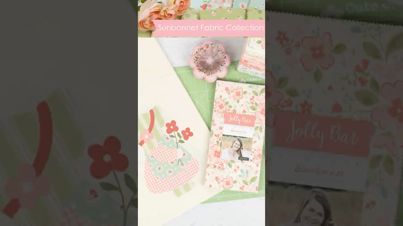 NEW FABRIC! Sunbonnet Fabric Collection by My Sew Quilty Life Now Available at FQS!