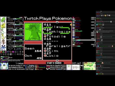 Twitch Plays Pokémon Prism - Hour 161 to 162