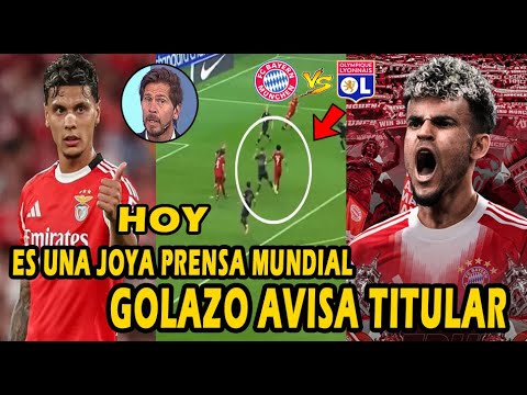 PRIMER GOLAZO¡¡ LUIS DIAZ VS LYON COMPANY AVISA¡¡ RICHARD RIOS PRENSA