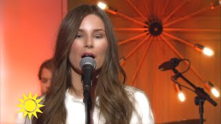 Sara Zacharias - Stanna kvar hos mig - Nyhetsmorgon (TV4)