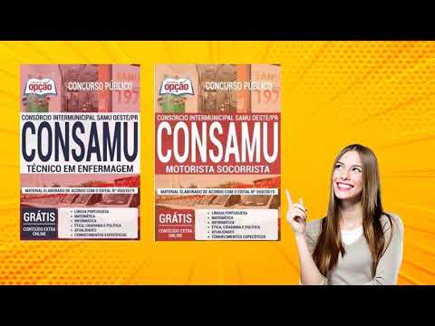 Apostila Concurso CONSAMU 2019 - Agente Administrativo e demais cargos.