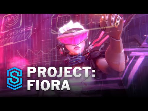 PROJECT: Fiora Wild Rift Skin Spotlight