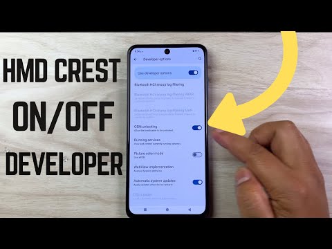 How to Enable HMD CREST Developer Mode /OEM Unlock