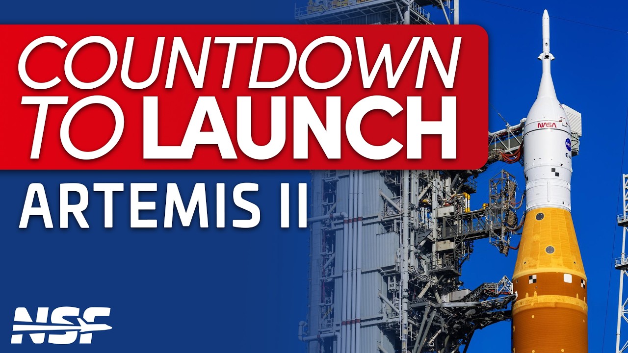The day before the Artemis II launch - Countdown to Launch