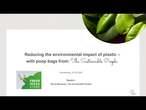 Fresh Ideas Stage @ Interzoo 2022 - Startup Contest – Presentation: The Sustainable People