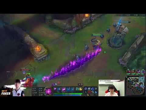 SKT Faker Stream Vel'Koz vs Cassiopeia Mid 8.5