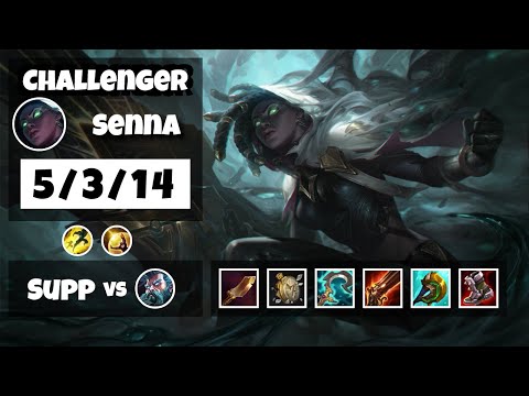 Senna Support 11.13 Challenger Gameplay Replay - S11 (5/3/14) - BR