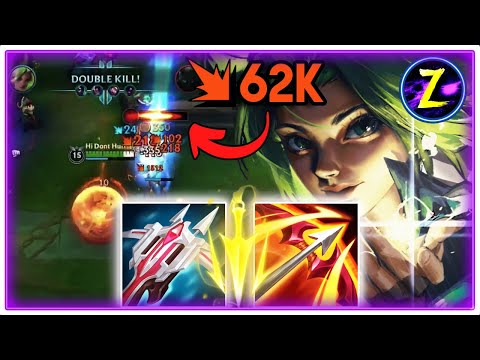 WILD RIFT ZERI IS SO BROKEN! (62K DAMAGE) ➤ CHALLENGER Commentary Gameplay