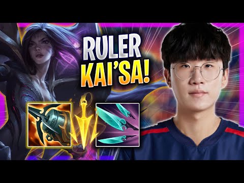 RULER IS A MONSTER WITH KAI'SA! - JDG Ruler Plays Kai'sa ADC vs Xayah! | Bootcamp 2023
