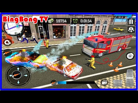 911 Emergency Rescue Service | Firefighter Driver Simulator | Android Gameplay 2022 | 220204