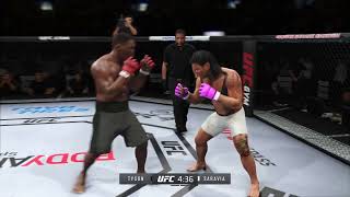UFC 4 | Mike Tyson vs. Mikayla Saravia (PLUS SIZE) | EA Sports UFC 4