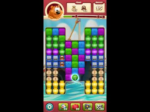 Toon Blast Level 8229 - NO BOOSTERS 🐻🐺🐱 | SKILLGAMING ✔️