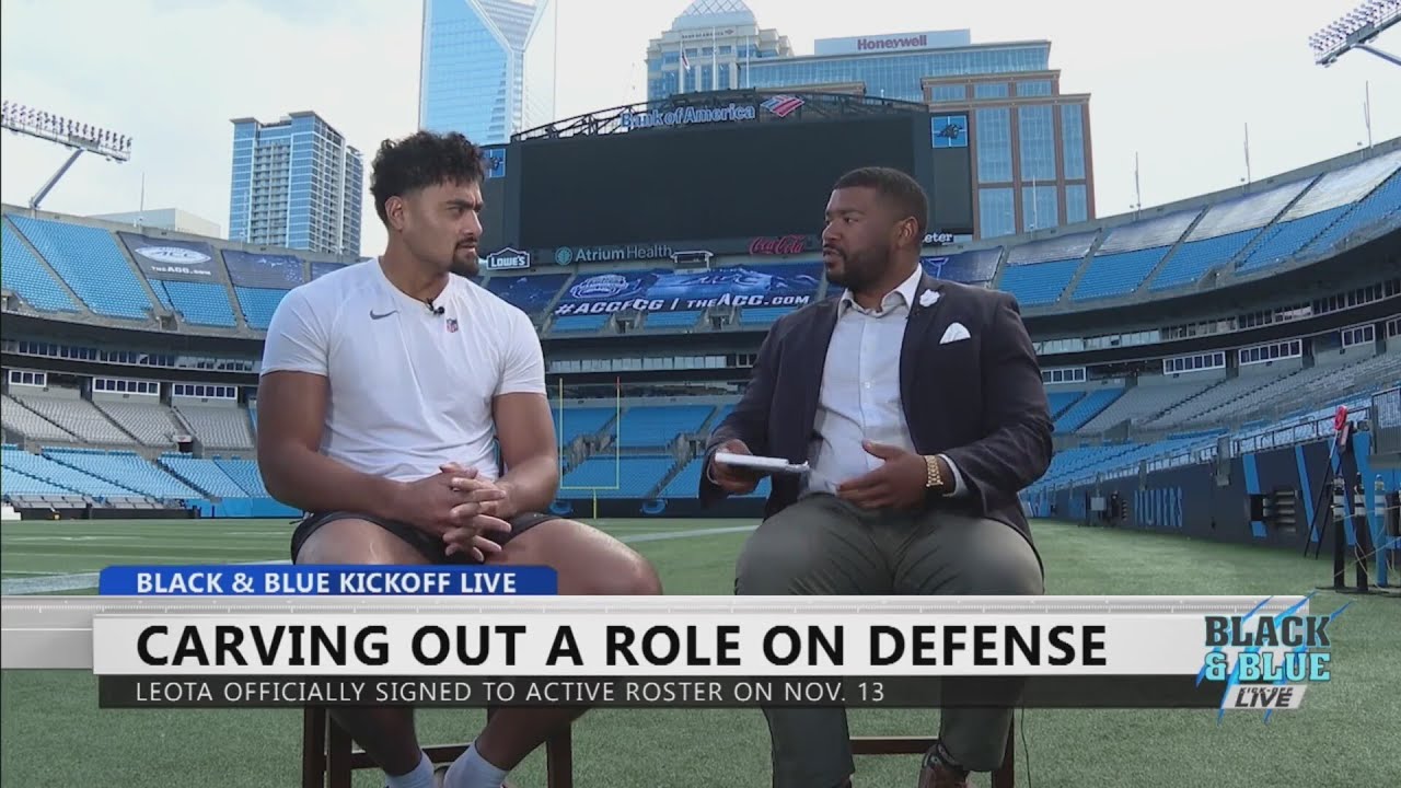 EXCLUSIVE: 1-on-1 with Panthers' rookie linebacker Eku Leota