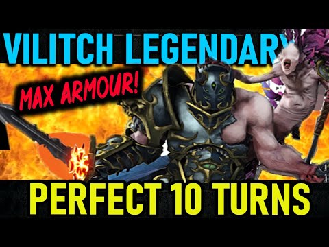 Vilitch (Legendary Chosen) PERFECT 10 Turns [Live] Total Warhammer 3