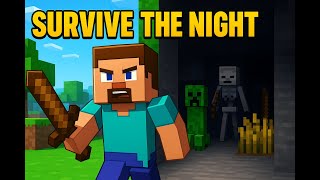 Build Your Home, Love Animals, Escape Night Monsters! #minecraft #baby #comedy #kidsgames #kidssongs
