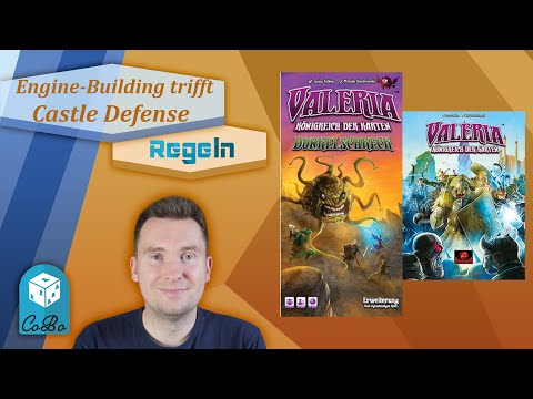 Valeria - Königreich der Karten inkl. Dunkelschreck-Erweiterung - kompetitiv und kooperativ - Regeln