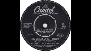 Nat King Cole And Stubby Kaye - The Ballad Of Cat Ballou