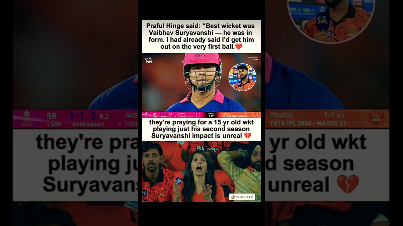 15-Year-Old Vaibhav Suryavanshi's Impact Unreal😳🔥