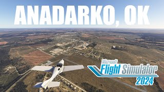 Flying Around Anadarko, OK / 12.30.25 / Microsoft Flight Simulator