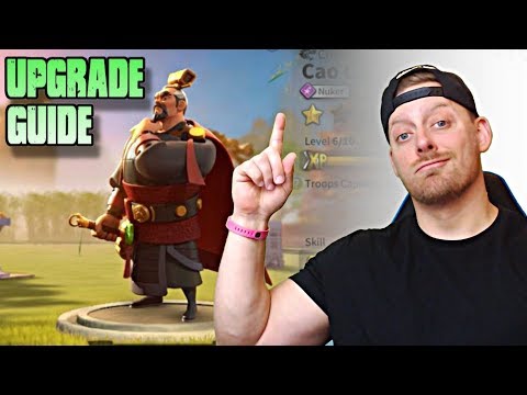 BEST Cao Cao Commander Upgrade Guide | Rise of Civilizations