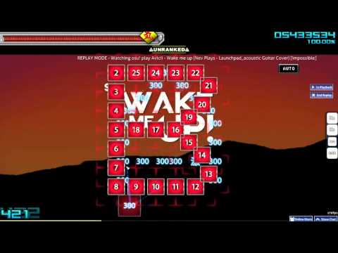 OSU Project Nev Plays - Avicii - Wake Me Up (Launchpad_Acoustic Guitar Cover)