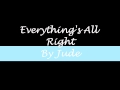 Jude - Everything's All Right (I Think It's Time)