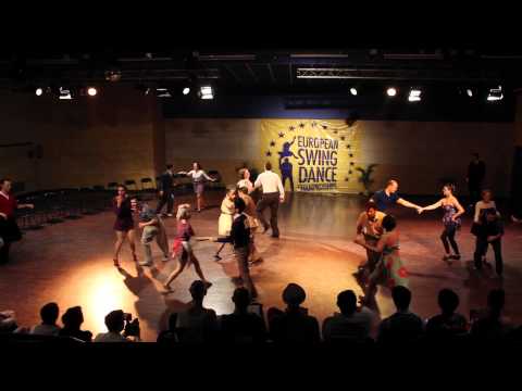ESDC 2012 - ALL STAR LINDY HOP COUPLE FINALS 1ST ALL SKATE