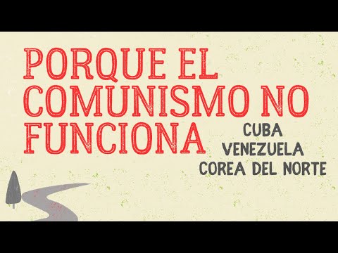 WHY COMUNISM DOSN'T WORK: CUBA, VENEZUELA AND NORTH COREA