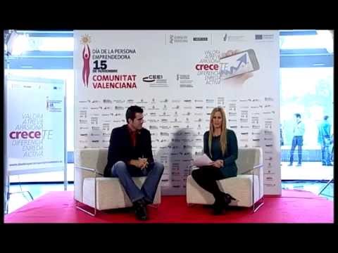 scar Yebra en el Da de la Persona Emprendedora de la Comunitat Valenciana 2012