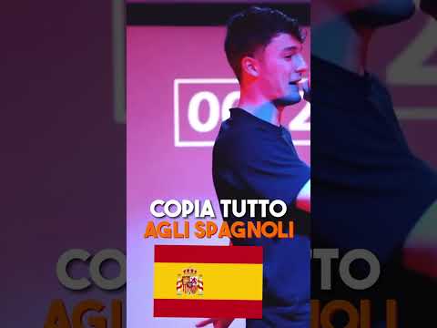 Spagnoli 🇪🇸 #freestyleitaliano #freestylerap #shorts