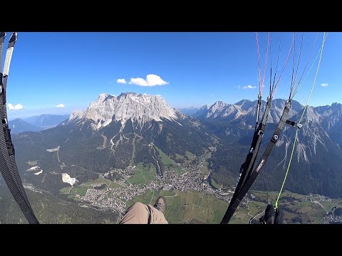 Gleitschirmfliegen am Grubigstein  (Teil1)