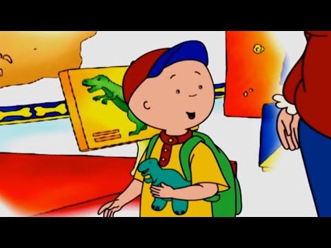 🦖 Caillou Bezoekt De Dinosaurussen 🦖 | Caillou Nederlands - WildBrain