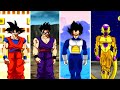 Evolution Of Goku Vs Gohan Vs Vegeta Vs Frieza