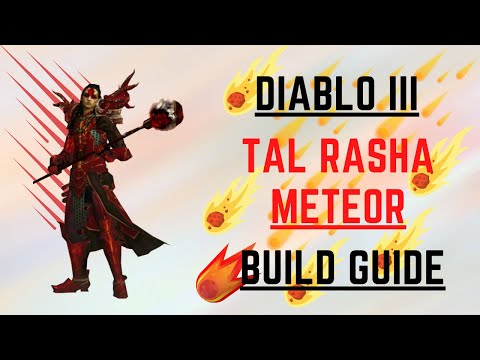 The ULTIMATE Tal Rasha Meteor Build Guide - Diablo III - Wizard - Season 27+