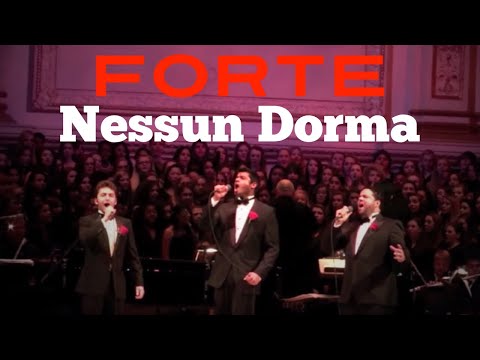Forte - Nessun Dorma - Carnegie Hall Debut