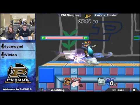 BoPME 9 PM - DZ | Onisser (Falcon) vs. Weakling (Ivysaur + Link) Losers Finals