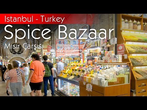 Istambul-Turquia - Bazar das Especiarias (Misir Carsisi) - City Tour