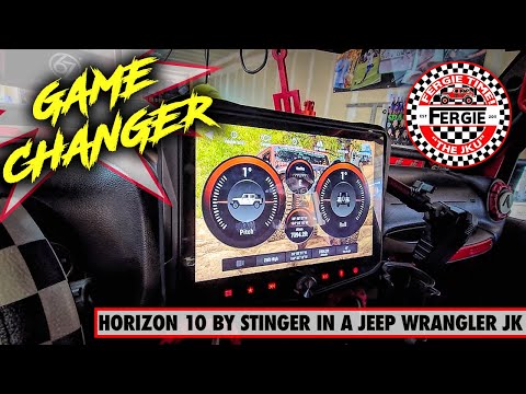 Installing & Reviewing the Stinger Horizon 10 Radio Head Unit | Jeep Upgrade!